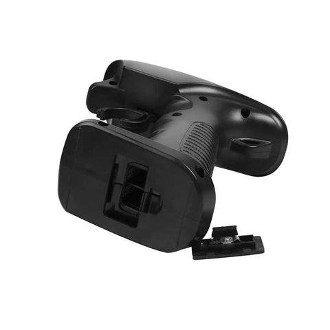 Back view of Pro Grade 2 4Ghz 4 Channel RC Transmitter for Cars Boats and Tanks with Ultra Smooth Response Long Range Control FHSS 67 Channel Tech