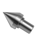 Slick Live Bearing Tailstock Center And Drill Chuck Adapter Kit For Mini Lathe wood turning with stainless steel live center.