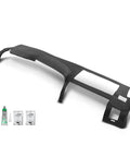 PIT66 TPE dash cover panel for Chevy Silverado/GMC Sierra 2007–2013 with dual glovebox bezel