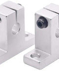 10 Pcs SK16 16mm Linear Bearing Rail Shaft Supports for XYZ Table CNC Router SH16A Linear Motion Guides, two aluminum shaft supports