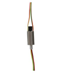 6CH 6mm Slip Ring 360 Degree Rotary Joint for Drone Gimbal and Robotic Systems, Conductive Slip Ring With Gold Contact Points, Supports 48V AC DC 1A, Ideal for Cameras, Test Gear, Rotating Platforms. 6mm metal slip ring with colored wires