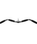 Lat Bar Cable Machine Attachment with Full Rotation Rubber Grip 30 Inch Pulldown Bar for Lat Pulldowns, Straight Arm Pulldowns, Back Gains