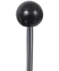 Handle detail of 30 Inch Portable Metal Brake Bender With Adjustable 0 to 90 Degree Angles, focus on durable knob design.