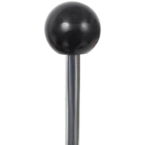 Handle detail of 30 Inch Portable Metal Brake Bender With Adjustable 0 to 90 Degree Angles, focus on durable knob design.