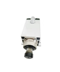 5.5KW CNC Spindle Motor Square Air Cooled Built For Heavy Milling ER3.2 Chuck 380V 600Hz 18000 RPM High Speed Spindle Front View