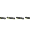 FlashPro Black Prince Rim Brake Pads 4 Pack For Carbon And Aluminum Rims With Top Notch Stopping Power And Long Lasting Grip Compatible