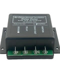 RV Battery Isolator Relay Delay with 2 terminals and copper contacts, 13.1V 10A bi-directional auto start for coach power