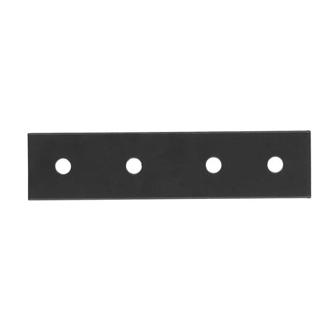 Two Pack 4 Hole Aluminum Connecting Plates Flat Straight Brackets Built Tough For Building Frames Tables Beds Chairs And Shelves 3030 Heavy Duty Metal Fasteners