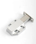 Silent Zinc Alloy Push To Open Cabinet Catch Latch, durable silver finish, for drawers and cupboards, Upgrade Kitchen Vibe With These Sleek Zinc Alloy Push To Open Cabinet Door Catch Latches Featuring Silent Release Mechanism For Smooth Drawer And Cupboard Access Plus Durable Silver Finish That Looks Totally Fresh In Any Home Setup.