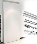 Sliding Barn Door Hardware Kit With Soft Close Mirrored Trackless System For 24 To 48 Inch Doors Concealed Ghost Design