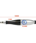 Pro Grade Electric Ultrasonic Reciprocating File And Die Grinder Polisher, 198mm long, 3mm chuck, for metal finishing.