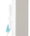 Side view of OEM Part Da97-06417Q French Door Assembly Replacement For Fridge Authorized Aftermarket Part, durable slim design