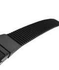 Close-up of Replacement Inline Skate Strap And Mounting Kit For Fixing Roller Skates And Shoes Black With Nuts Included Durable 21 Cm By 2 Cm Strap Size
