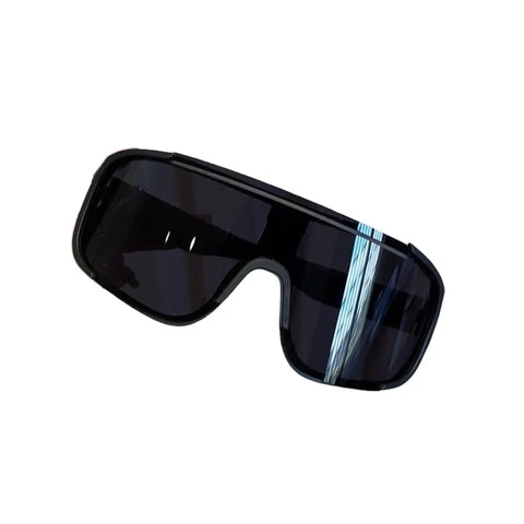 Black ski goggles from 3 Pack Windproof Ski Goggles For Riding And Outdoor Mountaineering With UV Protection And Anti Blue Light Lenses Ergonomic Fit