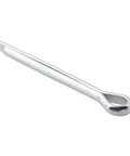 Close-up of a stainless steel cotter pin from 230 Piece Cotter Pins And Hairpin Pins Kit For Automotive And Machinery Secure Fastening Stainless Steel 304 Pin Assortment For Bolts Clevis Pins And Other Fasteners