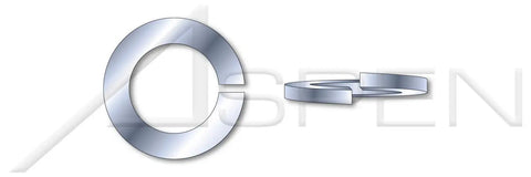Top Shelf Bulk Of Twenty Thousand M5 Metric Helical Split Spring Lock Washers Rock Solid Zinc Plated Steel Hardware Din 127 Type B shown in detail.