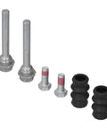 Top Tier Anti-Corrosion Rear Brake Caliper Slider Pins And Guide Bolts Kit Part BCF1346B Perfect Fitment For VW Transporter T4 Models To Fix Squeaky Brakes, steel pins, bolts, and rubber boots