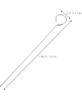 Dope Pro Grade Wick Centering Tool Kit With Easy Threading 20 Pack Stainless Steel 6 Inch Candle Needles For Home DIY Candlemaking Studio Quality Wick Dippers And Centering Aid For Fast Clean Consistent Wicks, 5.90 in