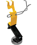 Strong Hand Tools MRT200 Ready Rest magnetic TIG torch holder with cable hanger, adjustable height, yellow/black