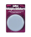 Heavy Duty Reusable Silicone Floor Sliders For Carpet And Hard Floors in retail packaging