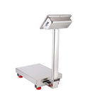 Heavy Duty Workhorse Foldable Digital Platform Scale No Sweat Go To For Postal Shipping And Luggage Checking Big Load Capacity Weighing Machine With Durable Steel Surface And Switchable Units, stainless steel design.
