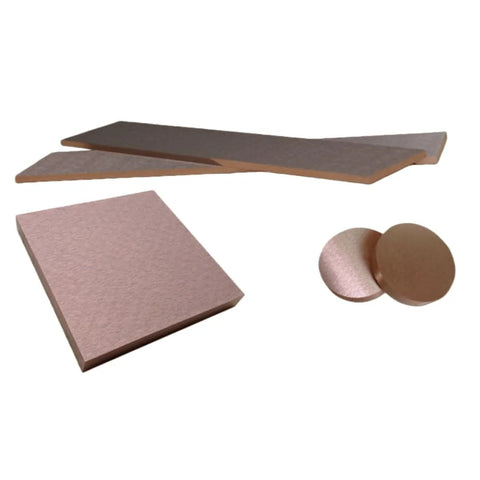 Pro Grade Tungsten Copper Alloy Plate 80 Percent Tungsten 20 Percent Copper for Superior Hardness, 5x100x100mm size