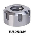 Tough As Nails Er11 Er32 Collet Clamping Nut For Lathe Chucks, heavy duty ER25UM model, robust steel, used for securing tools.