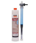 Tough As Nails Expanding Polyurethane Crack Sealer Sealant For Wet Basement Leaks Waterproof Masonry Concrete Foundation Repair Standard Caulking Gun Compatible Pack Of Two with applicator.