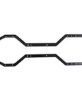 Metal RC Chassis Frame Set For TRX4M 1 To 18 Scale 37G Each 2 Pack side girders in black alloy construction.