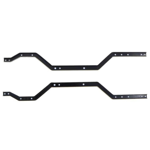 Metal RC Chassis Frame Set For TRX4M 1 To 18 Scale 37G Each 2 Pack side girders in black alloy construction.
