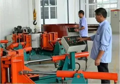 Technicians operating industrial lathe machinery for 46-250 Drive Belts For Lathe Type 1 Type 2 Replacement Parts Two Pack installation.