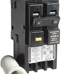 Plug In 2 Pole 50 Amp Circuit Breaker And Ground Fault Interrupter GFI For Home Panelboard Install, dual pole protection