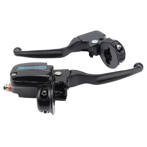 Motorcycle Black Brake Clutch Lever Master Cylinder With Aluminum Alloy Housing And Stainless Steel Piston Durable