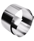 304 Stainless Steel Foil Roll 0.1mm 100mm 1M For Industry Machinery Electronic Equipment Hardware Silver Finish