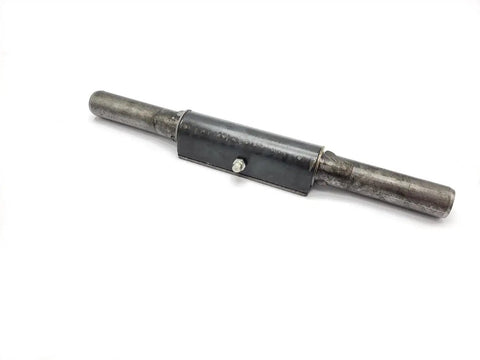 10 Inch Weld On Straight Greaseable Ramp Door Hinge For Trailers With Grease Fitting Weld On Design Raw Steel Finish