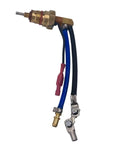 Everlast Compatible Plasma Cutter Torch Head Internal Parts Copper Material For 80S 82i Fits PT80 IPT80 PT-80 80A Pro Grade Torch Hoses And Seals For Industrial Metalworking Upgrade, copper torch head with hoses and clamps
