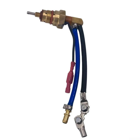 Everlast Compatible Plasma Cutter Torch Head Internal Parts Copper Material For 80S 82i Fits PT80 IPT80 PT-80 80A Pro Grade Torch Hoses And Seals For Industrial Metalworking Upgrade, copper torch head with hoses and clamps