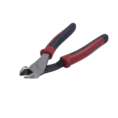 Diagonal Cutting Pliers With Angled Head For Tight Spaces 8 Inch High Leverage With Short Jaws Built For Heavy Duty Go To Electrician Work 36 Percent More Cutting Power Made In USA Durable Electrical Tool.