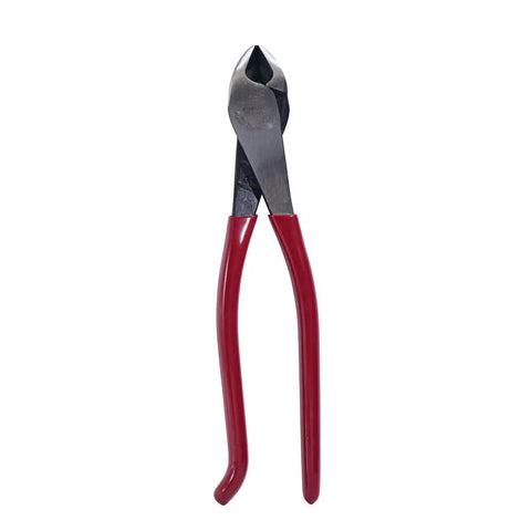 Diagonal Cutting Pliers D248 9ST Workhorse High Leverage Rebar Cutter And Rebar Bender Angled Head For Confined Spaces