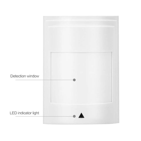 Wired Dual PIR Motion Sensor With 12V High Decibel Infrared Alarm For Top Notch Home Security Setup To Keep Your Spot Locked Down Tight Through Bedrooms And Living Rooms