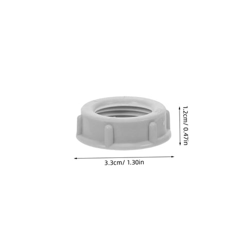 Plastic Conduit Bushing 0.75 Inch Non Metallic Heat Resistant And Corrosion Resistant Electrical Connector For Control Panels And Enclosures Weatherproof Bulk Pack For Machine Wiring, 3.3cm view