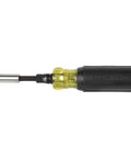 Impact Rated 46 Piece Multi Bit Screwdriver And Nut Driver Set With MODbox Case, shown with durable handle and bit holder