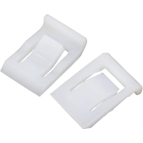 20 Pack 90 Degree Hinge Angle Limiter Clips For Concealed Cabinet Doors No Tools Required DIY Friendly Snap In Design Soft Close Hardware For Glass Cabinets And Wall Units Durable Plastic Clip Set