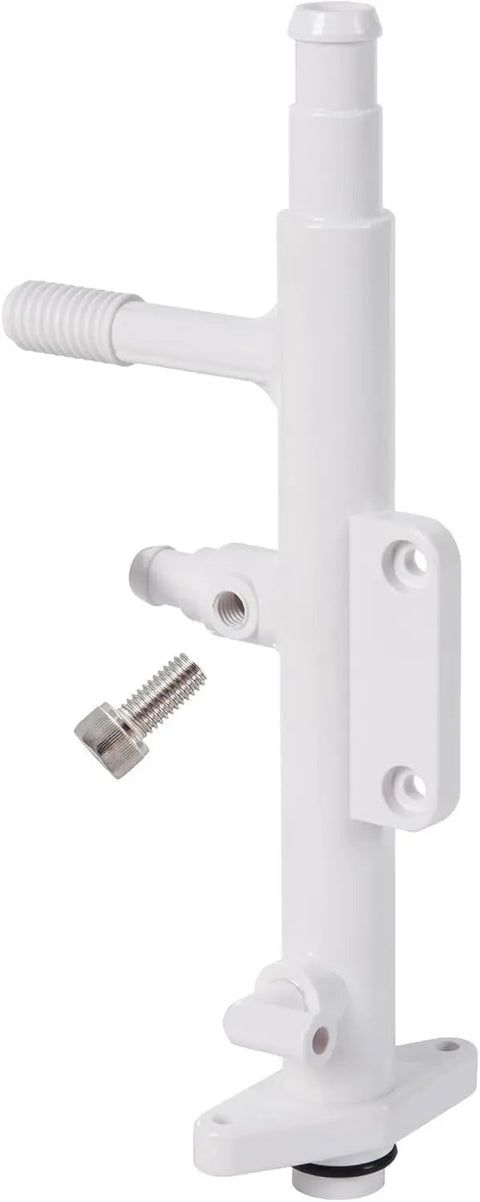 Pool Cleaner Body Frame Rebuild Kit for Polaris 280 DIY-Friendly, showing white feed pipe K30 with metal screw.
