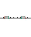 Slick Compact Miniature Linear Rail Guide Set 12mm Wide By 250mm Long With Two Slide Blocks for CNC projects.