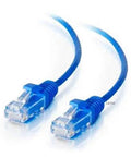 Blue RJ45 Ethernet cable used for connectivity with Industrial Grade Explosion Proof Security Camera Stacked With A Hella Mighty Thirty Two X Optical Zoom.