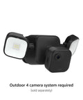 Outdoor Floodlight Mount for Wire Free Security Cameras 700 Lumens Two Year Battery Easy Setup in Minutes Motion Activated HD Lighting
