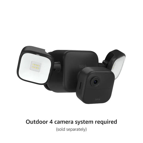 Outdoor Floodlight Mount for Wire Free Security Cameras 700 Lumens Two Year Battery Easy Setup in Minutes Motion Activated HD Lighting