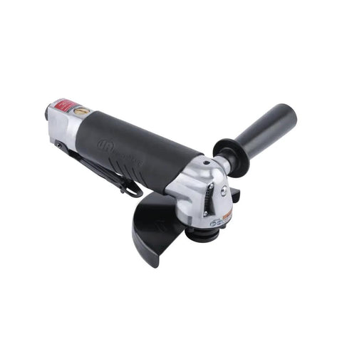 Pro Grade Air Angle Grinder With 5 Inch Wheel 12,000 RPM 0.6 HP Front Exhaust Ergonomic Grip Locking Lever Tease Throttle