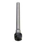 Heavy Duty ER20 Extension Rod And Lathe Chuck Adapter Featuring Precision Threads For Milling Machines and Workshop Gear, steel construction.